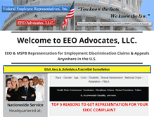 Tablet Screenshot of eeoadvocates.com